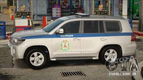 Toyota Land Cruiser 200 Polícia para GTA San Andreas