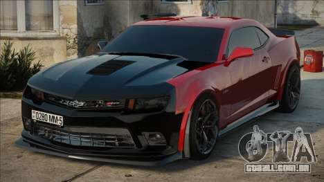 Chevrolet Camaro Z28 2015 Red-Bleck para GTA San Andreas