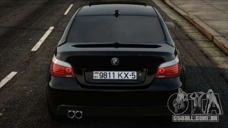 BMW e60 530i Black para GTA San Andreas