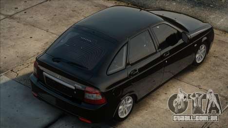 VAZ 2172 Preto em stock para GTA San Andreas