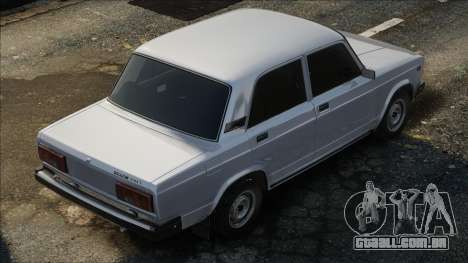 VAZ 2105 Branco em stock para GTA San Andreas