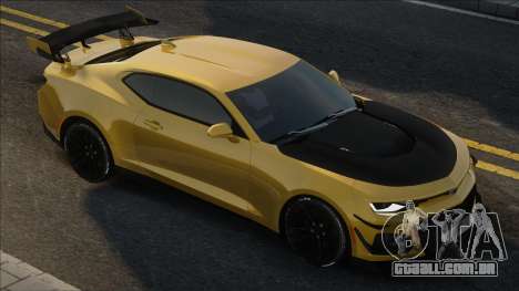 Chevrolet Camaro ZL1 2018 Yellow para GTA San Andreas