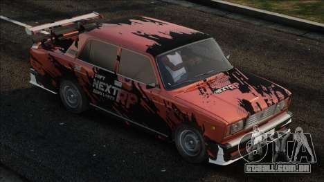 VAZ 2107 com vinil para GTA San Andreas