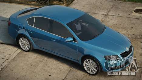 Skoda Octavia Blue para GTA San Andreas