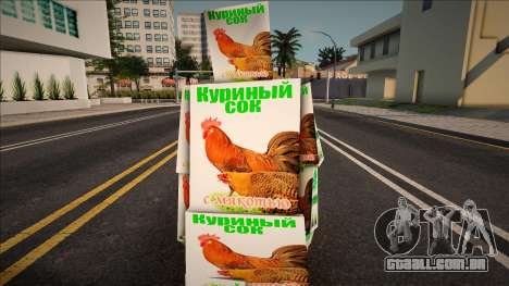 Suco de galinha para GTA San Andreas