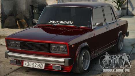 Rua VAZ 2105 para GTA San Andreas