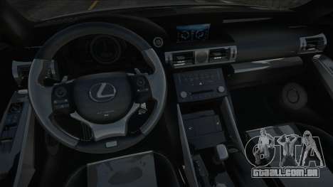 Lexus IS350 Silver para GTA San Andreas