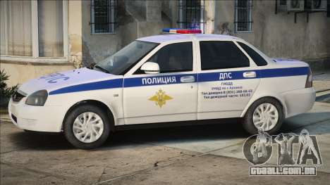 Lada Priora DPS (SEM AVS) para GTA San Andreas