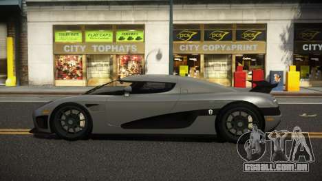 Koenigsegg CCXR Lefro para GTA 4