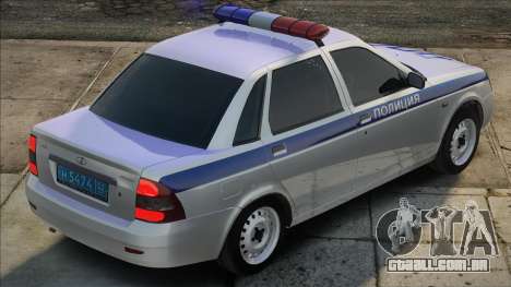 LADA Priora DPS Branco para GTA San Andreas