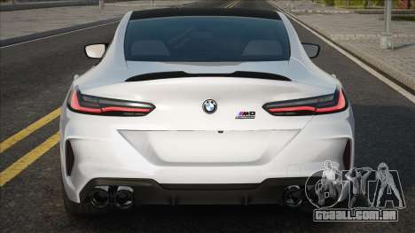 BMW M8 Gran Coupé Branco para GTA San Andreas