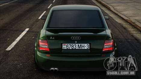 Audi A4 Gree Stock para GTA San Andreas