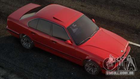 BMW 525 Red para GTA San Andreas