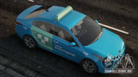 Kia Rio (táxi VKontakte) para GTA San Andreas