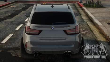 BMW X5M F85 Silver para GTA San Andreas