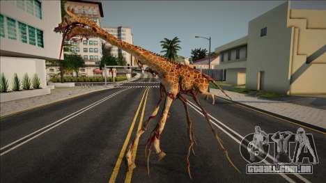 Jirafa infectado del juego Zoochosis para GTA San Andreas