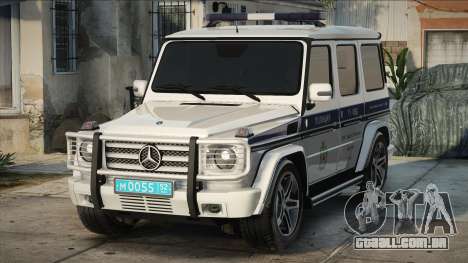 Mercedes-Benz G55 MIA Polícia para GTA San Andreas