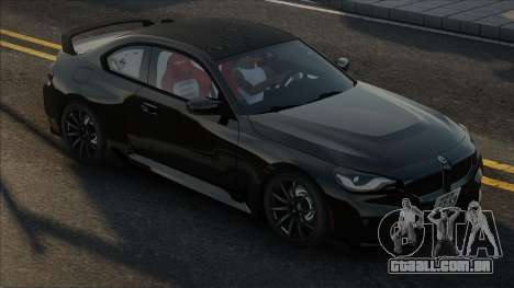 BMW M2 G87 Blek para GTA San Andreas