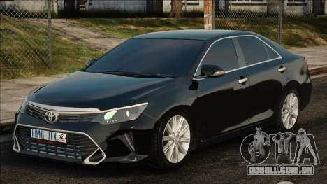 Toyota Camry V8 Preto para GTA San Andreas