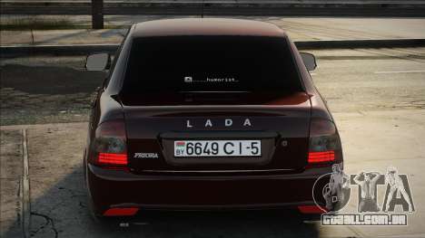 VAZ 2170 - Musical Priora para GTA San Andreas