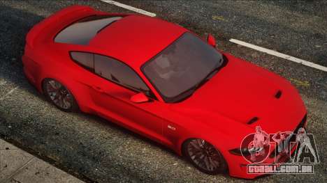 Ford Mustang GT Red para GTA San Andreas