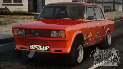 VAZ 2107 Simpsons para GTA San Andreas