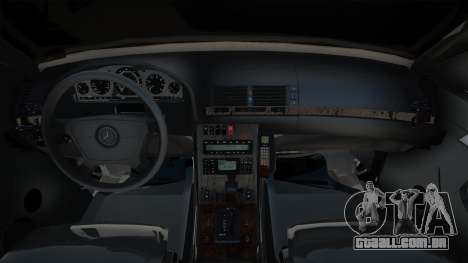 Mercedes-Benz e55 w210 Black para GTA San Andreas