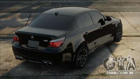 BMW M5 e60 Bllack para GTA San Andreas