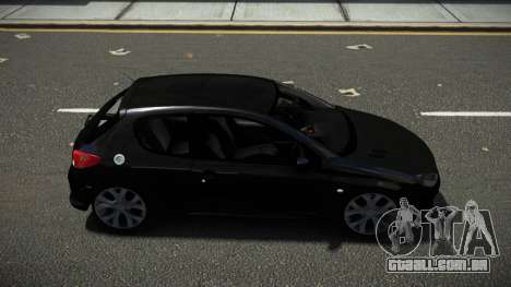 Peugeot 206 Rozzy para GTA 4