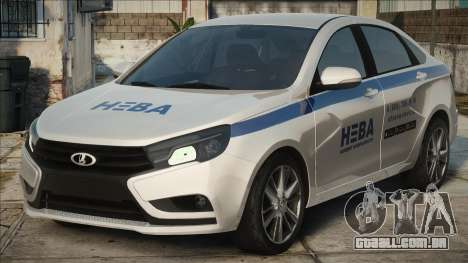 Lada Vesta em gráficos coloridos SB Neva para GTA San Andreas