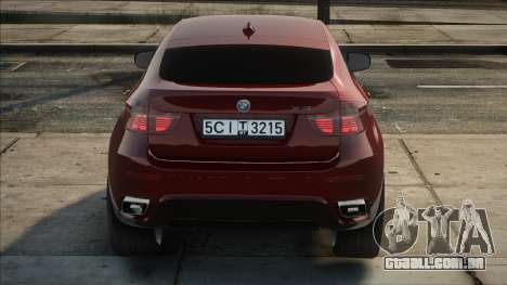 BMW X6 50i Red para GTA San Andreas