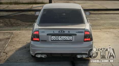 Lada Priora Silver Edit para GTA San Andreas