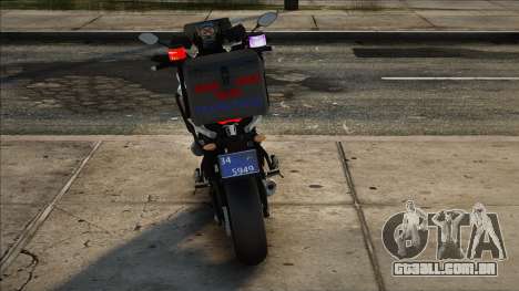 Yamaha Tracer 900 Şahin Trafik Polis para GTA San Andreas