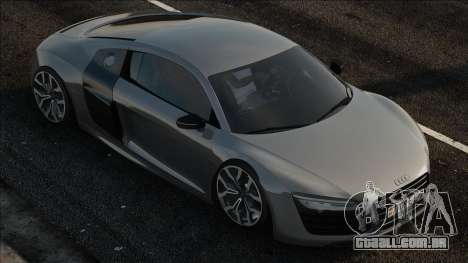 Audi R8 2013 Silver para GTA San Andreas