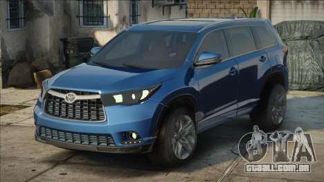 Toyota Highlander 2014 para GTA San Andreas