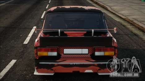 VAZ 2107 com vinil para GTA San Andreas