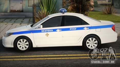 Toyota Camry 2004 Segurança no Trânsito para GTA San Andreas