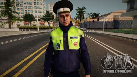 Inspetor da polícia de trânsito em uniforme de m para GTA San Andreas