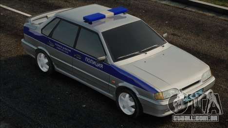 VAZ 2115 - Polícia para GTA San Andreas