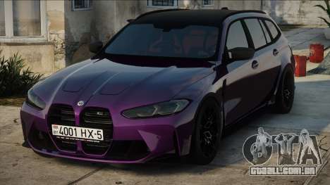 BMW M3 competition Touring 2022 para GTA San Andreas