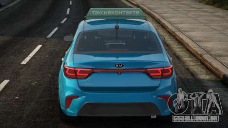 Kia Rio (táxi VKontakte) para GTA San Andreas