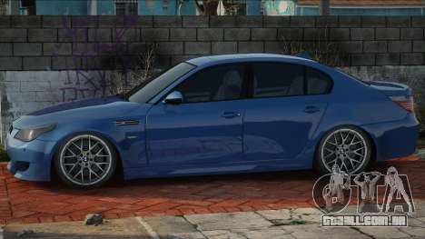 BMW M5 BLU para GTA San Andreas