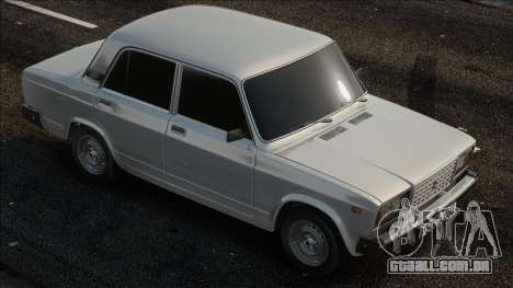 VAZ 2107 Estoque com número para GTA San Andreas