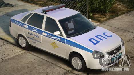 Polícia DPS Lada Priora para GTA San Andreas