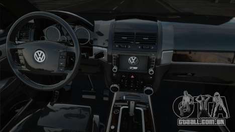 Volkswagen Touareg R50 Black para GTA San Andreas