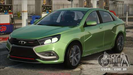 Lada Vesta Sport Green para GTA San Andreas