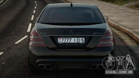 Mercedes-Benz S63 AMG (W221) 2011 para GTA San Andreas