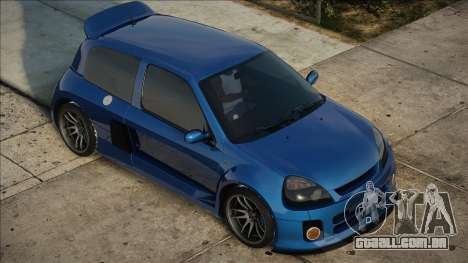 Renault Clio V6 Sport BLUE para GTA San Andreas