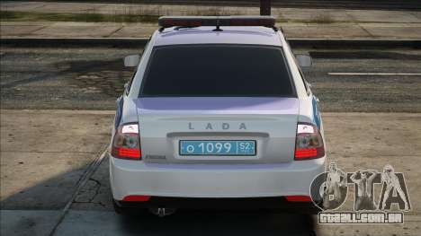 Polícia DPS Lada Priora para GTA San Andreas