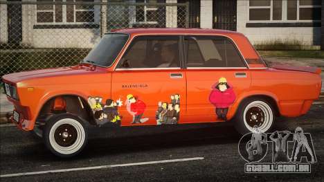 VAZ 2107 Simpsons para GTA San Andreas